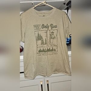 Licensed Shirt - Olive Smokey The Bear